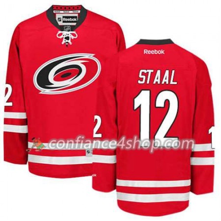 Reebok Maillot de Hockey Carolina Hurricanes Eric Staal #12 Domicile rouge - Homme