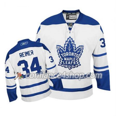 Reebok Maillot de Hockey Toronto Maple Leafs James Reimer #34 Third blanc - Homme