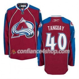 Reebok Maillot de Hockey Colorado Avalanche Alex Tanguay #40 Domicile rouge - Homme