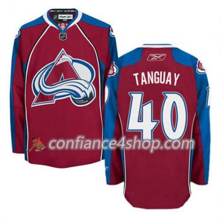 Reebok Maillot de Hockey Colorado Avalanche Alex Tanguay #40 Domicile rouge - Homme