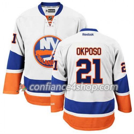 Reebok Maillot de Hockey New York Islanders Kyle Okposo #21 Extérieur blanc - Homme