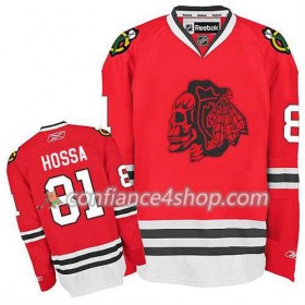 Maillot de Hockey Chicago Blackhawks Marian Hossa #81 2014 Stadium Series Red Skull - Enfant
