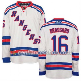 Reebok Maillot de Hockey New York Rangers Derick Brassard #16 Extérieur blanc - Homme
