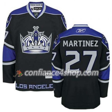 Reebok Maillot de Hockey Los Angeles Kings Alec Martinez #27 Third Noir - Homme
