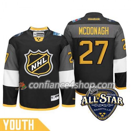 Maillot de Hockey 2016 All-Star New York Rangers Ryan McDonagh #27 Noir - Enfant Maillot de Hockey 2016 All-Star New York Rangers Ryan McDonagh #27 Noir - Enfant