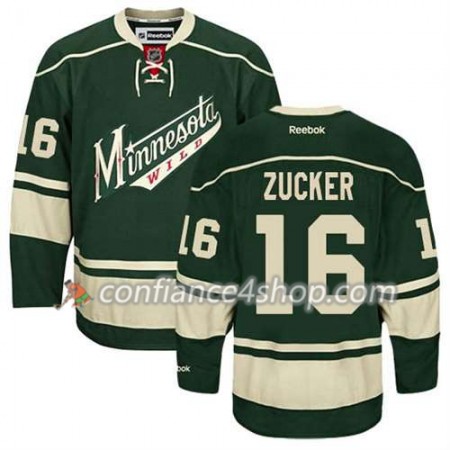 Reebok Maillot de Hockey Minnesota Wild Jason Zucker #16 Third vert - Homme Reebok Maillot de Hockey Minnesota Wild Jason Zucker #16 Third vert - Homme