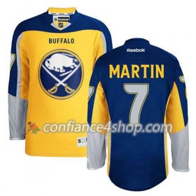Reebok Maillot de Hockey Buffalo Sabres Rick Martin 7 Third Or - Homme