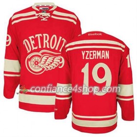 Reebok Maillot de Hockey Detroit Red Wings Steve Yzerman #19 2014 Winter Classic rouge - Homme