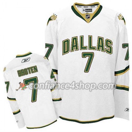 Reebok Maillot de Hockey Dallas Stars Neal Broten #7 Third blanc - Homme