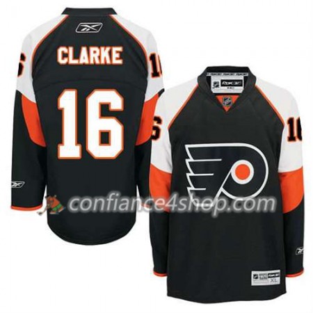Reebok Maillot de Hockey Philadelphia Flyers Bobby Clarke #16 Third Noir - Homme