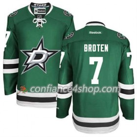Reebok Maillot de Hockey Dallas Stars Neal Broten #7 Domicile vert - Homme