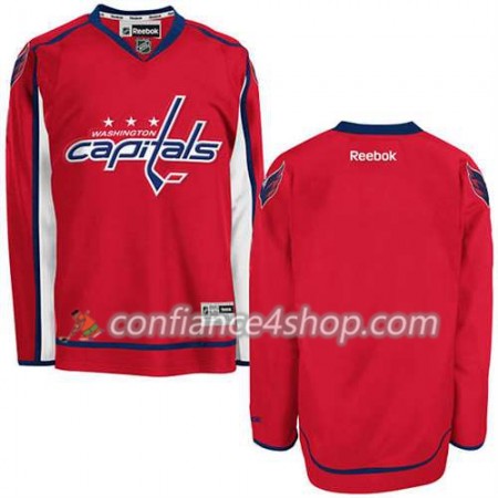 Reebok Maillot de Hockey Washington Capitals Captain Blank Premier rouge Domicile - Homme