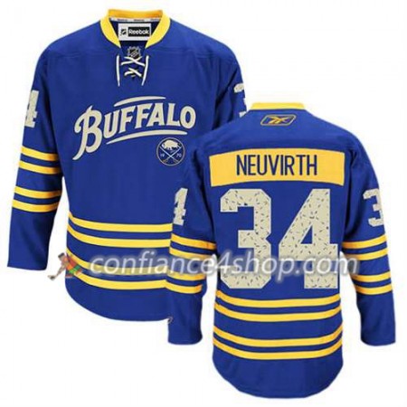 Reebok Maillot de Hockey Buffalo Sabres Michal Neuvirth #34 Third Or - Homme
