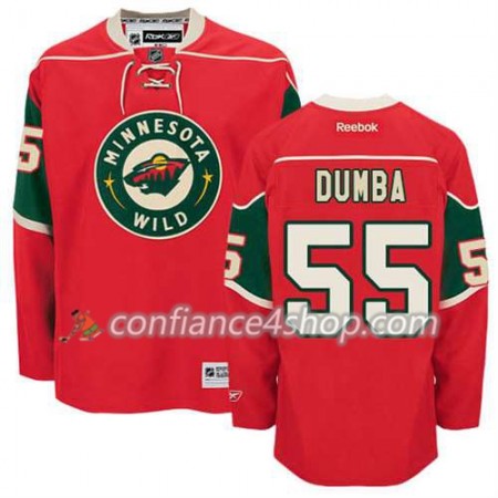 Reebok Maillot de Hockey Minnesota Wild Matt Dumba #55 Domicile rouge - Homme Reebok Maillot de Hockey Minnesota Wild Matt Dumba #55 Domicile rouge - Homme
