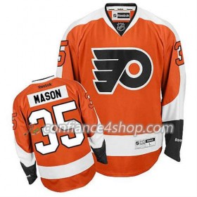 Reebok Maillot de Hockey Philadelphia Flyers Steve Mason #35 Domicile Orange - Homme