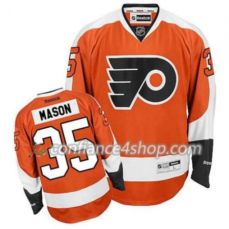Reebok Maillot de Hockey Philadelphia Flyers Steve Mason #35 Domicile Orange - Homme