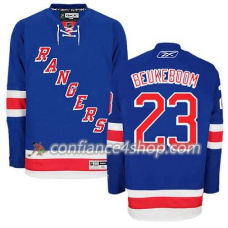 Reebok Maillot de Hockey New York Rangers Jeff Beukeboom #23 Domicile Bleu royal - Homme Reebok Maillot de Hockey New York Rangers Jeff Beukeboom #23 Domicile Bleu royal - Homme