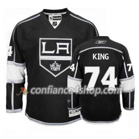 Reebok Maillot de Hockey Los Angeles Kings Dwight King #74 Domicile Noir - Homme