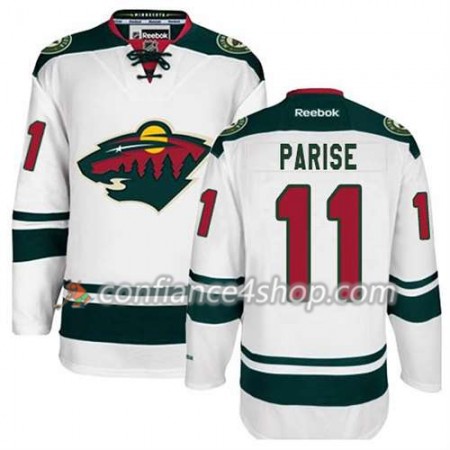 Reebok Maillot de Hockey Minnesota Wild Zach Parise #11 Extérieur blanc - Homme Reebok Maillot de Hockey Minnesota Wild Zach Parise #11 Extérieur blanc - Homme