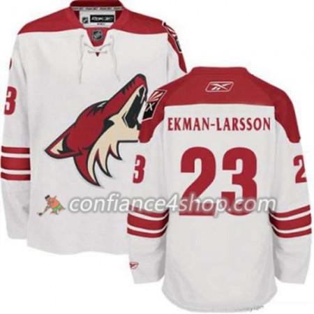 Reebok Maillot de Hockey Phoenix Coyotes Oliver Ekman-Larsson 23 Blanc Extérieur - Homme