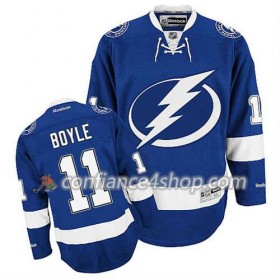 Reebok Maillot de Hockey Tampa Bay Lightning Brian Boyle #11 Domicile Bleu royal - Homme