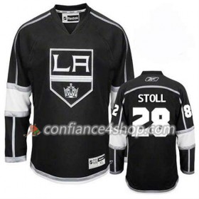 Reebok Maillot de Hockey Los Angeles Kings Jarret Stoll #28 Domicile Noir - Homme