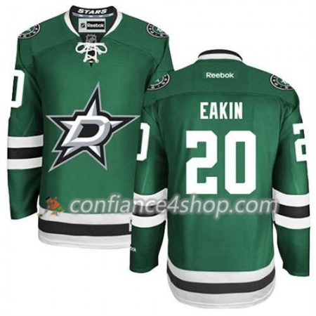 Reebok Maillot de Hockey Dallas Stars Cody Eakin #20 Domicile Noir - Homme