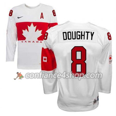 Maillot de Hockey Premier Olympic-Canada Team Drew Doughty #8 Domicile blanc - Homme