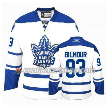 Reebok Maillot de Hockey Toronto Maple Leafs Doug Gilmour #93 Third blanc - Homme