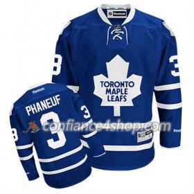 Reebok Maillot de Hockey Toronto Maple Leafs Dion Phaneuf #3 Domicile Bleu royal - Homme