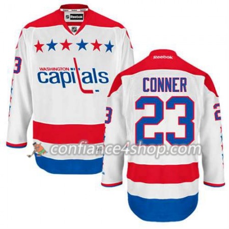 Reebok Maillot de Hockey Washington Capitals Chris Conner #23 Third blanc - Homme