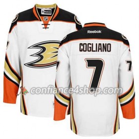 Reebok Maillot de Hockey Anaheim Ducks Andrew Cogliano #7 Extérieur blanc - Homme