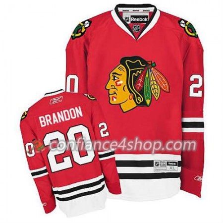 Maillot de Hockey Chicago Blackhawks Brandon Saad #20 Premier Home rouge - Enfant