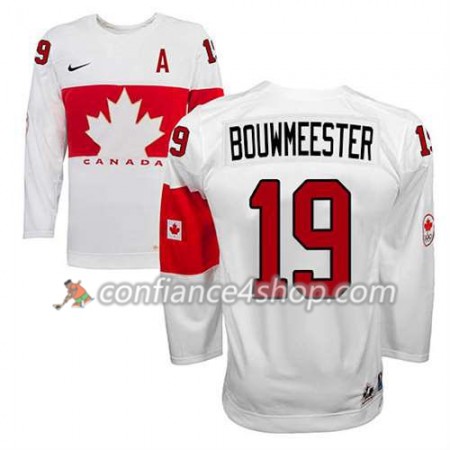 Maillot de Hockey Premier Olympic-Canada Team Jay Bouwmeester #19 Domicile blanc - Homme