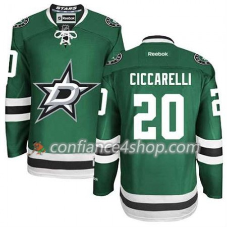 Reebok Maillot de Hockey Dallas Stars Dino Ciccarelli #20 Domicile Noir - Homme