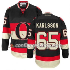 Reebok Maillot de Hockey Ottawa Senators Erik Karlsson #65 Third Noir - Homme