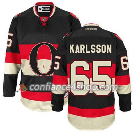 Reebok Maillot de Hockey Ottawa Senators Erik Karlsson #65 Third Noir - Homme