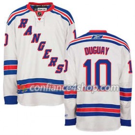 Reebok Maillot de Hockey New York Rangers Ron Duguay #10 Extérieur blanc - Homme