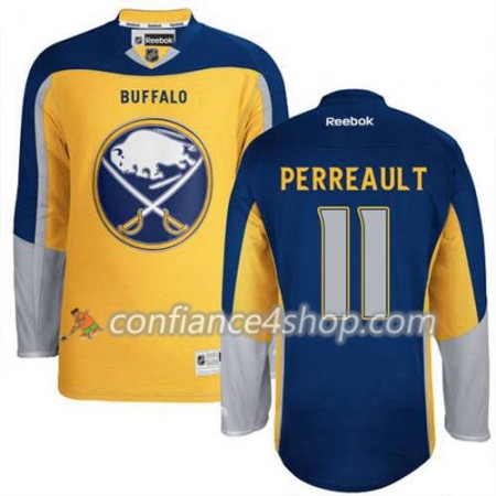 Reebok Maillot de Hockey Buffalo Sabres Gilbert Perreault 11 Third Or - Homme