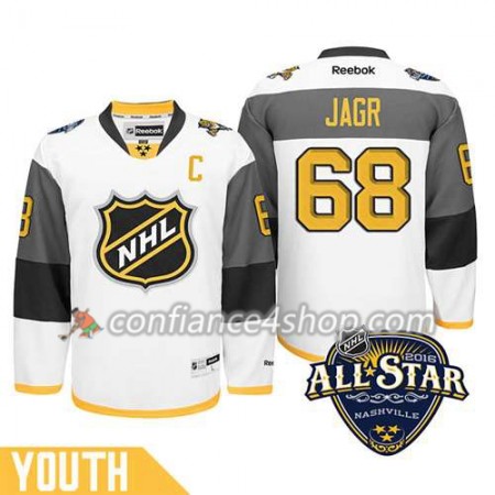 2016 All-Star Captain-Florida Panthers Jaromir Jagr #68 blanc - Enfant 2016 All-Star Captain-Florida Panthers Jaromir Jagr #68 blanc - Enfant