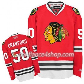 Maillot de Hockey Chicago Blackhawks Corey Crawford rouge #50 Premier Home - Enfant