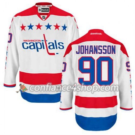 Reebok Maillot de Hockey Washington Capitals Marcus Johansson #90 Third blanc - Homme