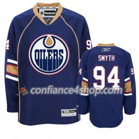 Reebok Maillot de Hockey Edmonton Oilers Ryan Smyth #94 Third Bleu marin - Homme