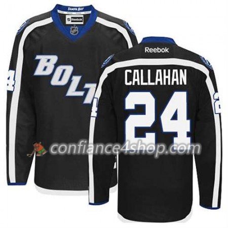 Reebok Maillot de Hockey Tampa Bay Lightning Ryan Callahan #24 Third Noir - Homme