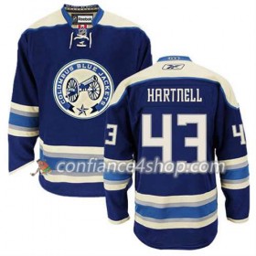 Reebok Maillot de Hockey Columbus Blue Jackets Scott Hartnell #43 Third Bleu marin - Homme