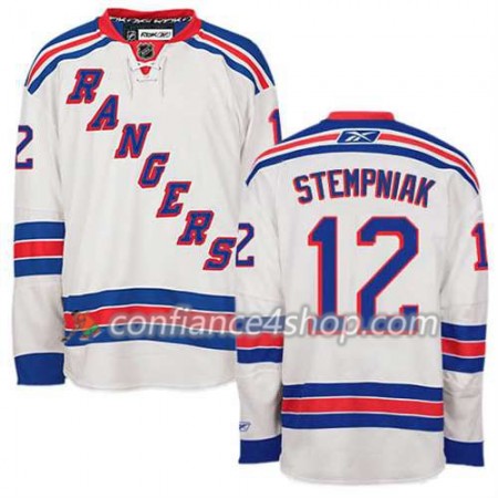 Reebok Maillot de Hockey New York Rangers Lee Stempniak #12 Extérieur blanc - Homme Reebok Maillot de Hockey New York Rangers Lee Stempniak #12 Extérieur blanc - Homme
