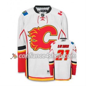 Reebok Maillot de Hockey Calgary Flames Mason Raymond #21 Extérieur rouge - Homme