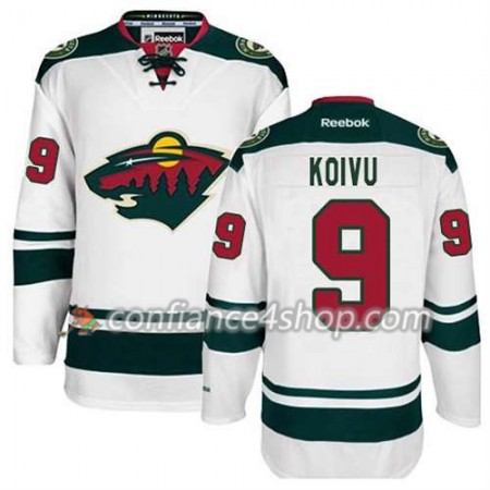 Reebok Maillot de Hockey Minnesota Wild Mikko Koivu #9 Extérieur blanc - Homme Reebok Maillot de Hockey Minnesota Wild Mikko Koivu #9 Extérieur blanc - Homme