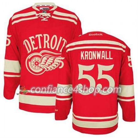 Reebok Maillot de Hockey Detroit Red Wings Niklas Kronwall #55 2014 Winter Classic rouge - Homme