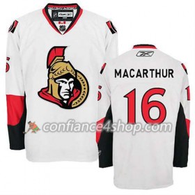 Reebok Maillot de Hockey Ottawa Senators Clarke MacArthur #16 Extérieur blanc - Homme